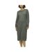 Robe pull verte femme vero moda enya-1