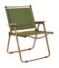 Chaise de Camping Pliable Mariposa 77cm Vert-1