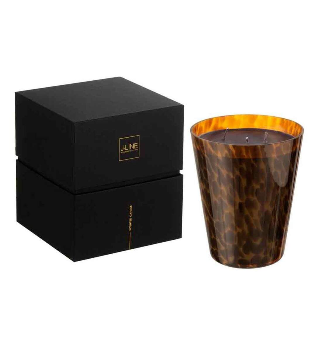 Bougie Parfumée Noa 20cm Bois de Santal Marron-2