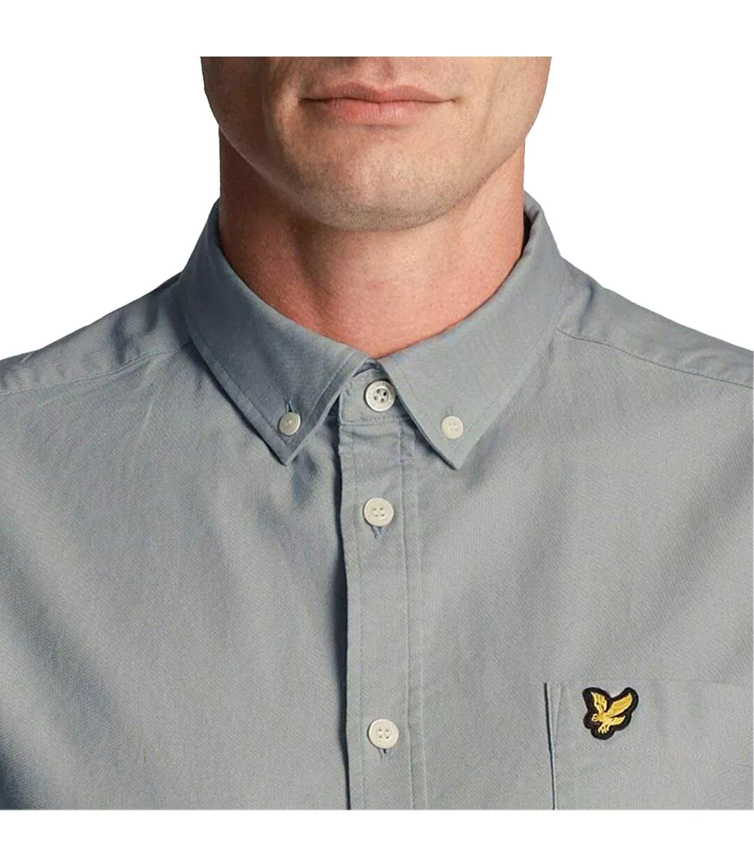 Chemise Homme Bleu Lyle & Scott-4
