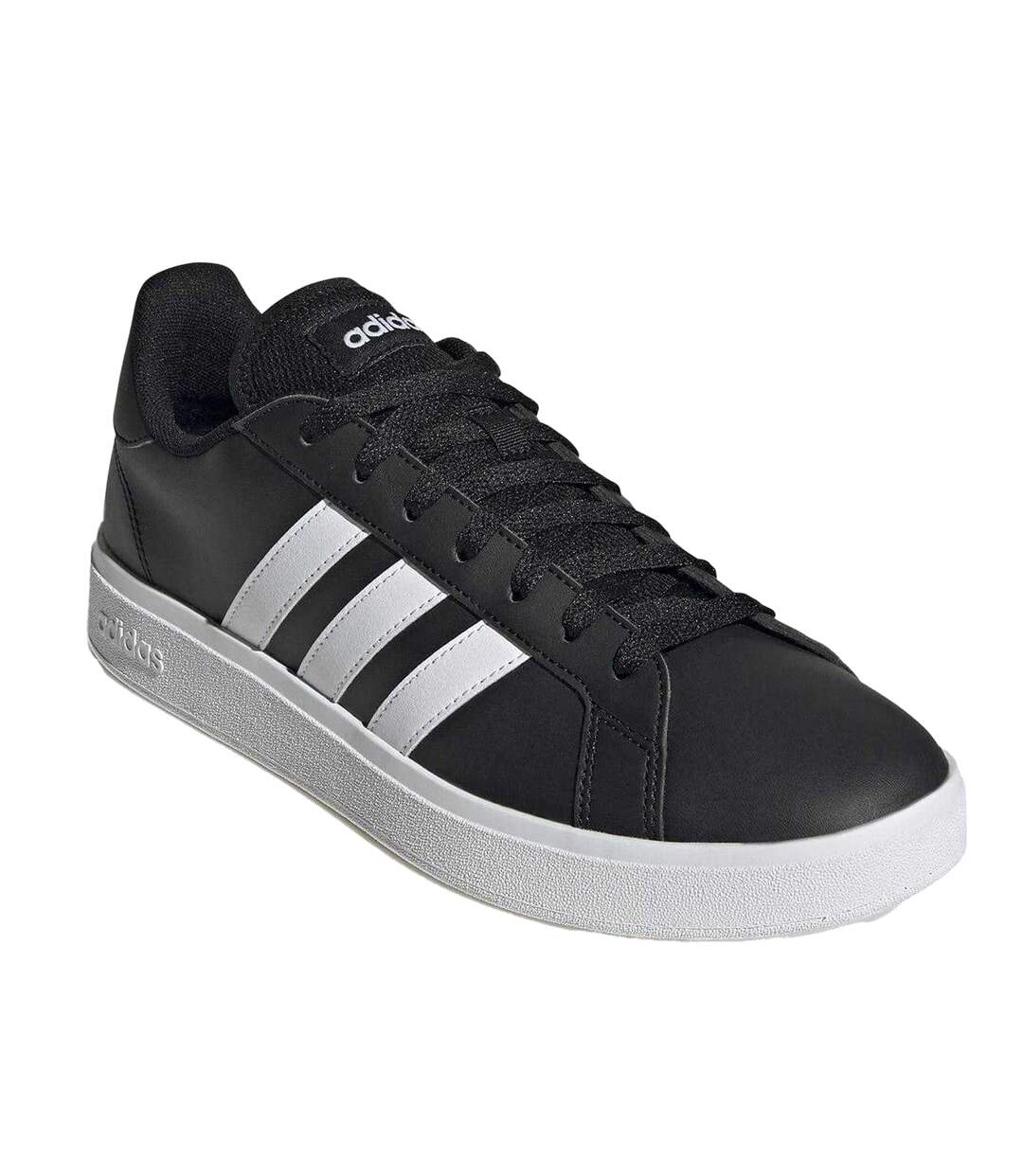 Baskets Grand Court Base 2.0 Homme Noir Blanc Adidas-1