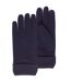 Isotoner Gants homme tactiles en tissu doux et chaud, non doublés-2