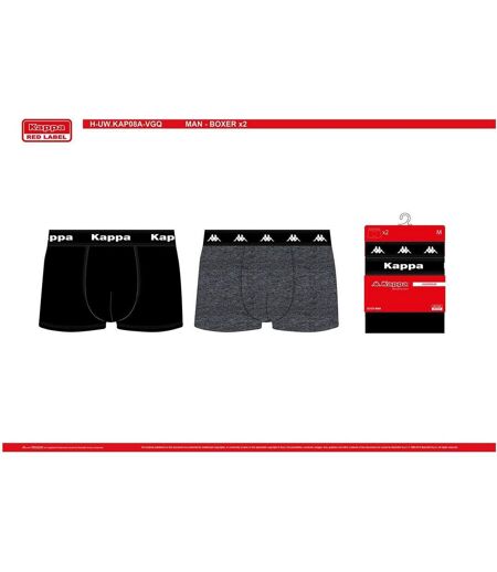 Boxer homme KAPPA Pack de 4 Boxers 0130