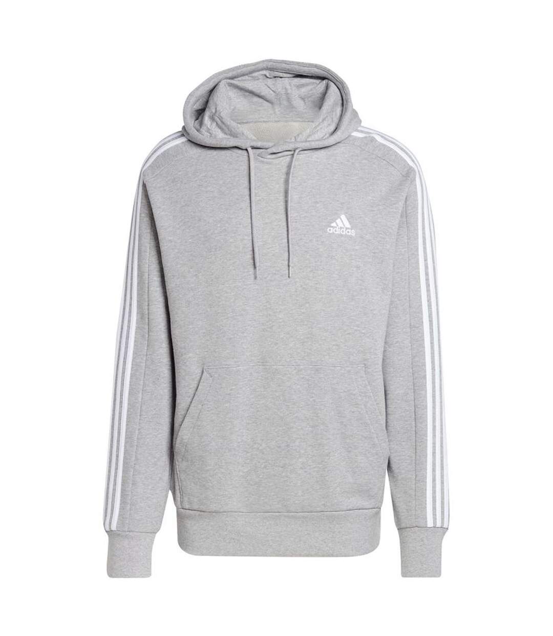 Sweat À Capuche Essentials Homme Gris Adidas-2