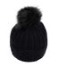 Womens/ladies Sherbet Beanie Black Trespass-2