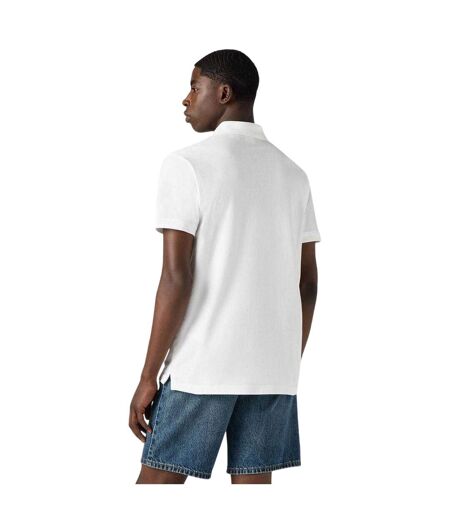 Mens Housemark Batwing Logo Polo Shirt White Levis