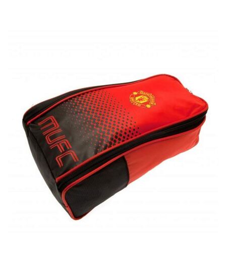 Manchester United FC Fade Design Boot Bag (Red) (One Size)