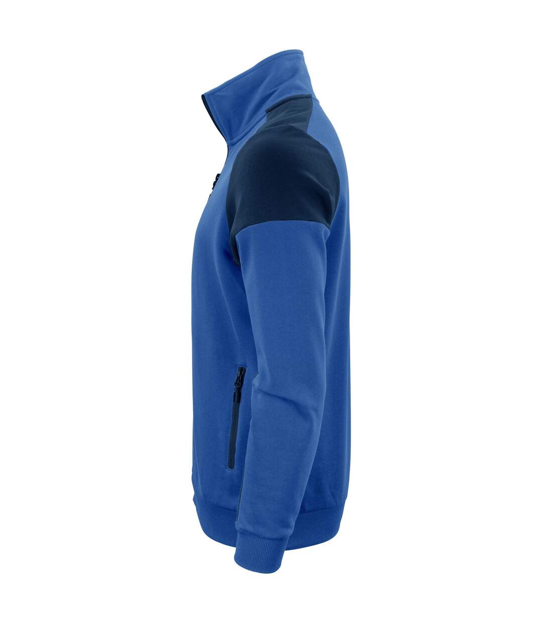 Sweat Zippé Homme Cobalt Bleu Marine Printer PRIME-4