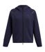 Womens/ladies Unstoppable Two Tone Sweat Jacket Blue Under Armour-2
