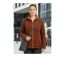 Veste Polaire Grandes Tailles AXRIGA2M Marron/Orange (Axone)-3