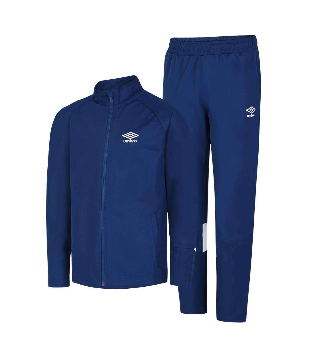 Umbro Mens Total Training Knitted Tracksuit (Navy/White)