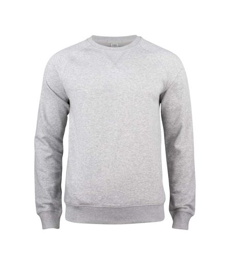 Sweat premium homme gris chiné Clique Clique