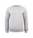 Sweat premium homme gris chiné Clique Clique