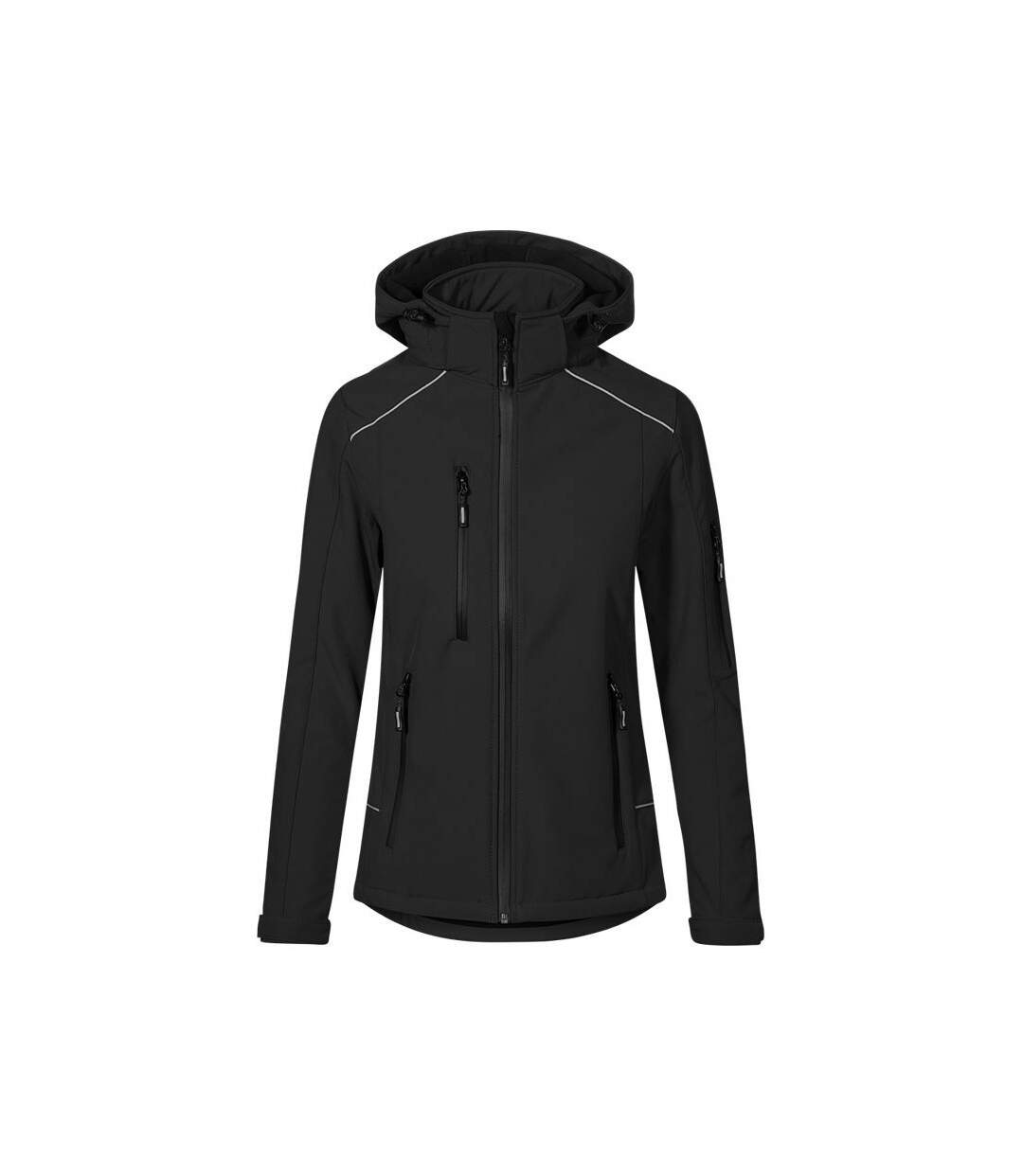 Veste Softshell Femme Noir Promodoro-1