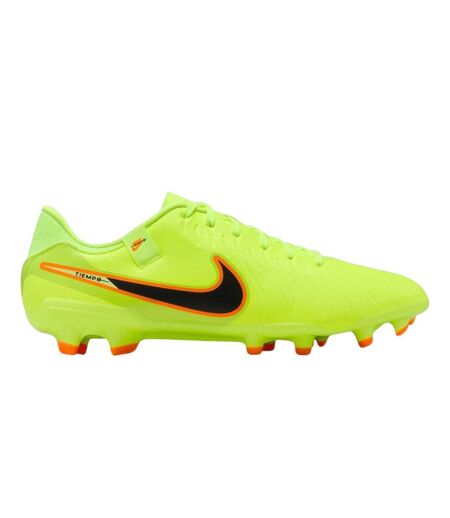 Unisex Adult Tiempo Legend 10 Leather Firm Ground Football Boots Volt Black Nike
