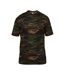 T-shirt manches courtes army A939 Camouflage vert kaki
