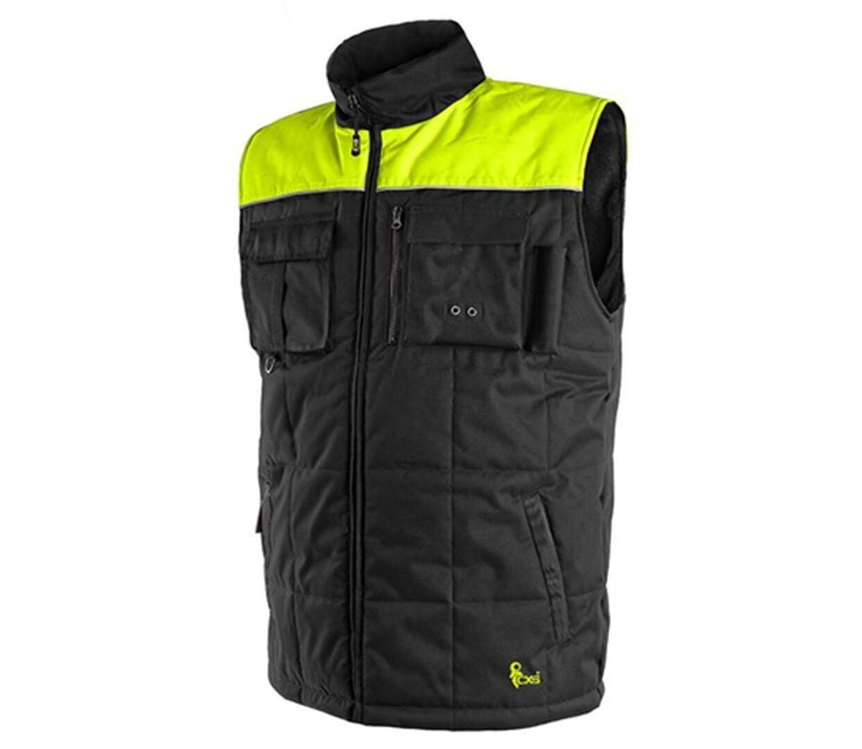 Bodywarmer de travail - Homme - CXS1310-002 - noir et jaune-1