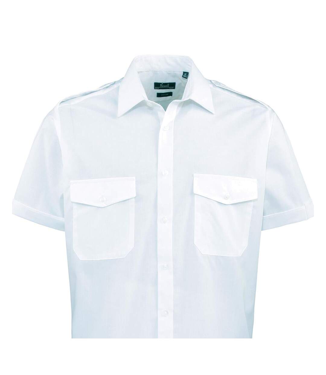 Chemise Pilote Homme Bleu Clair Premier-2