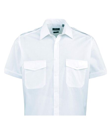 Chemise Pilote Homme Bleu Clair Premier