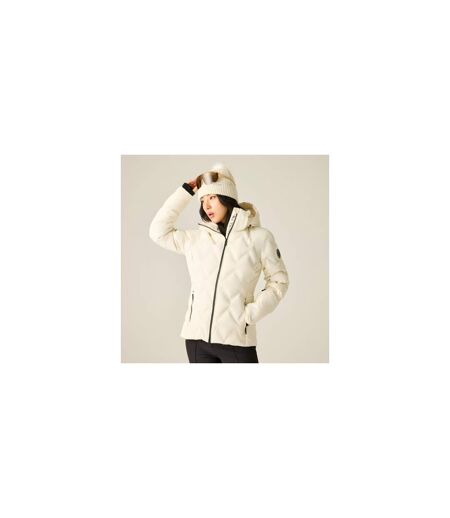 Womens/ladies Enfold Ii Padded Ski Jacket Egret Dare 2B