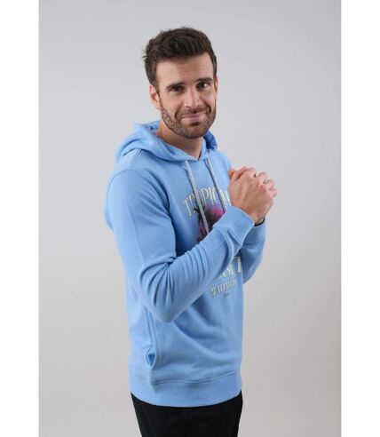 Sweat homme en coton à capuche TROPICAL