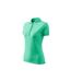 Womens/ladies Pique Polo Shirt Mint Malfini-1