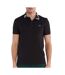 Polo noir  homme lacoste ph7495-1