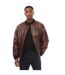 Mens Byler2431 Bomber Jacket Brown Hugo-1