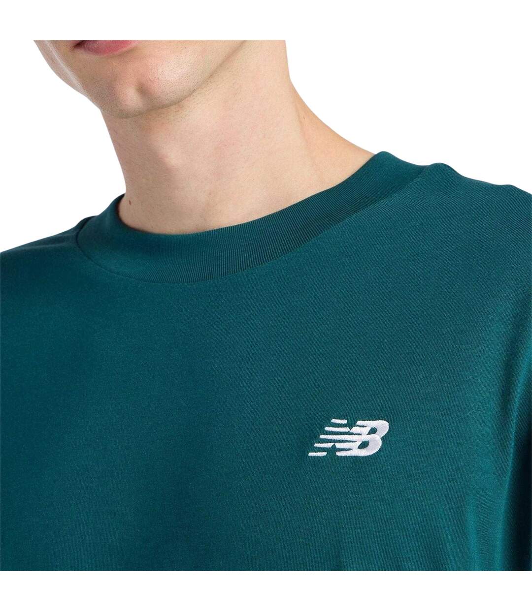 T-shirt Homme Vert New Balance-3
