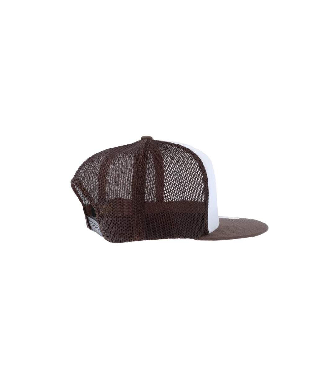 Casquette Trucker Yp Classics Marron Blanc Flexfit-2