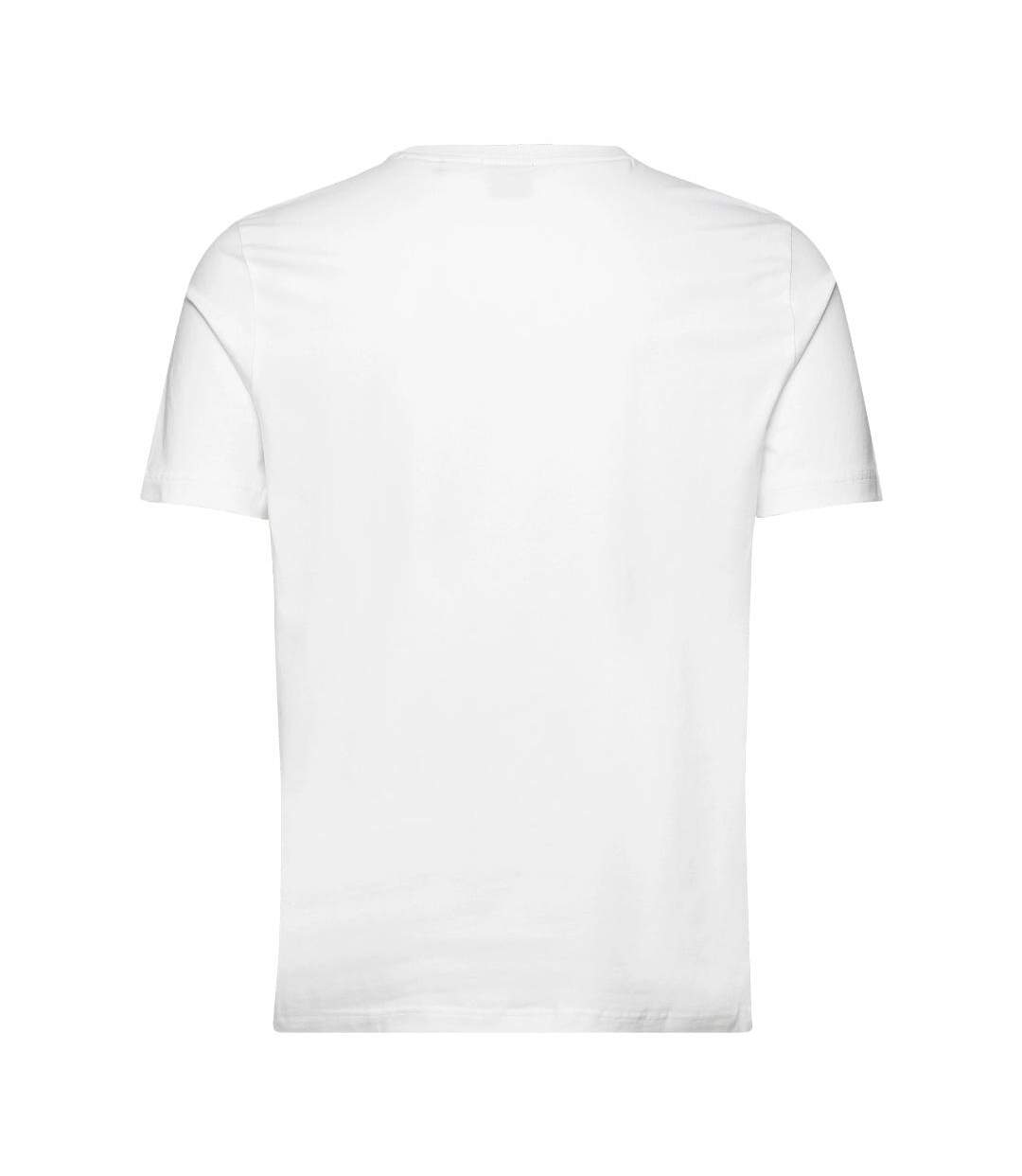 T-Shirt blanc homme hugo boss tee-2