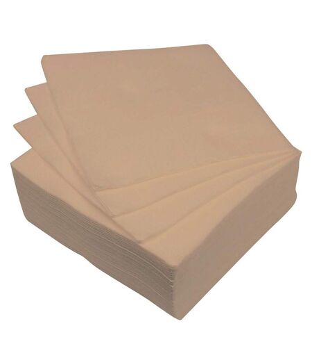 Lot de 40 Serviettes en Papier Vitamine 38x38cm Kraft