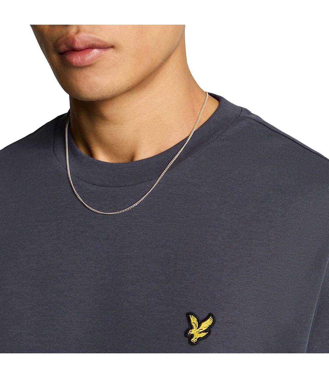 T-shirt Homme Bleu Marine Lyle & Scott-4