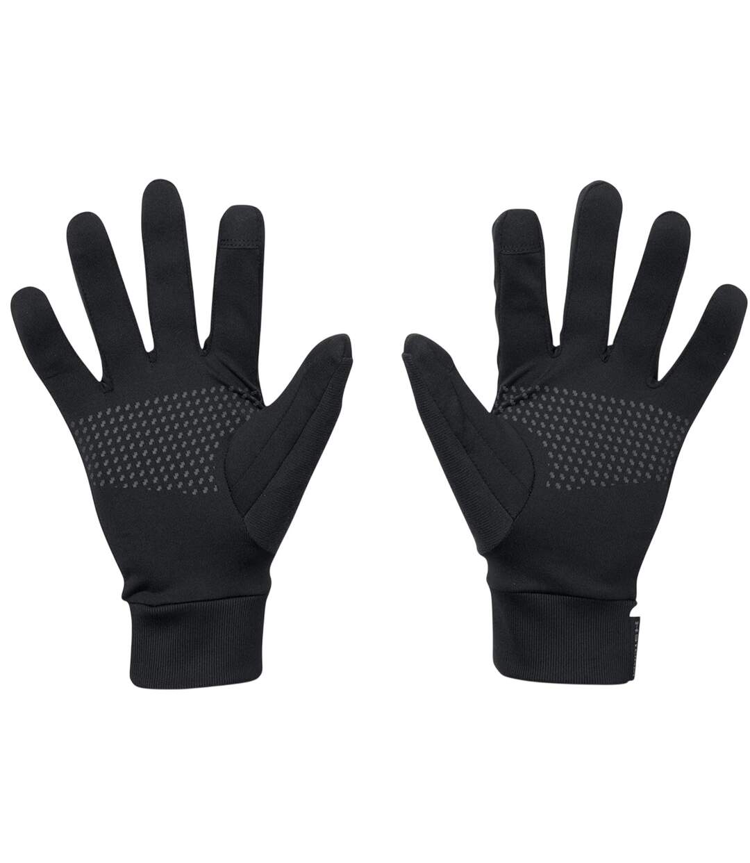 Unisex Adult Storm Fleece Lined Gloves Black Under Armour-1