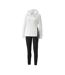 Survêtement blanc femme puma classic hooded - l-1
