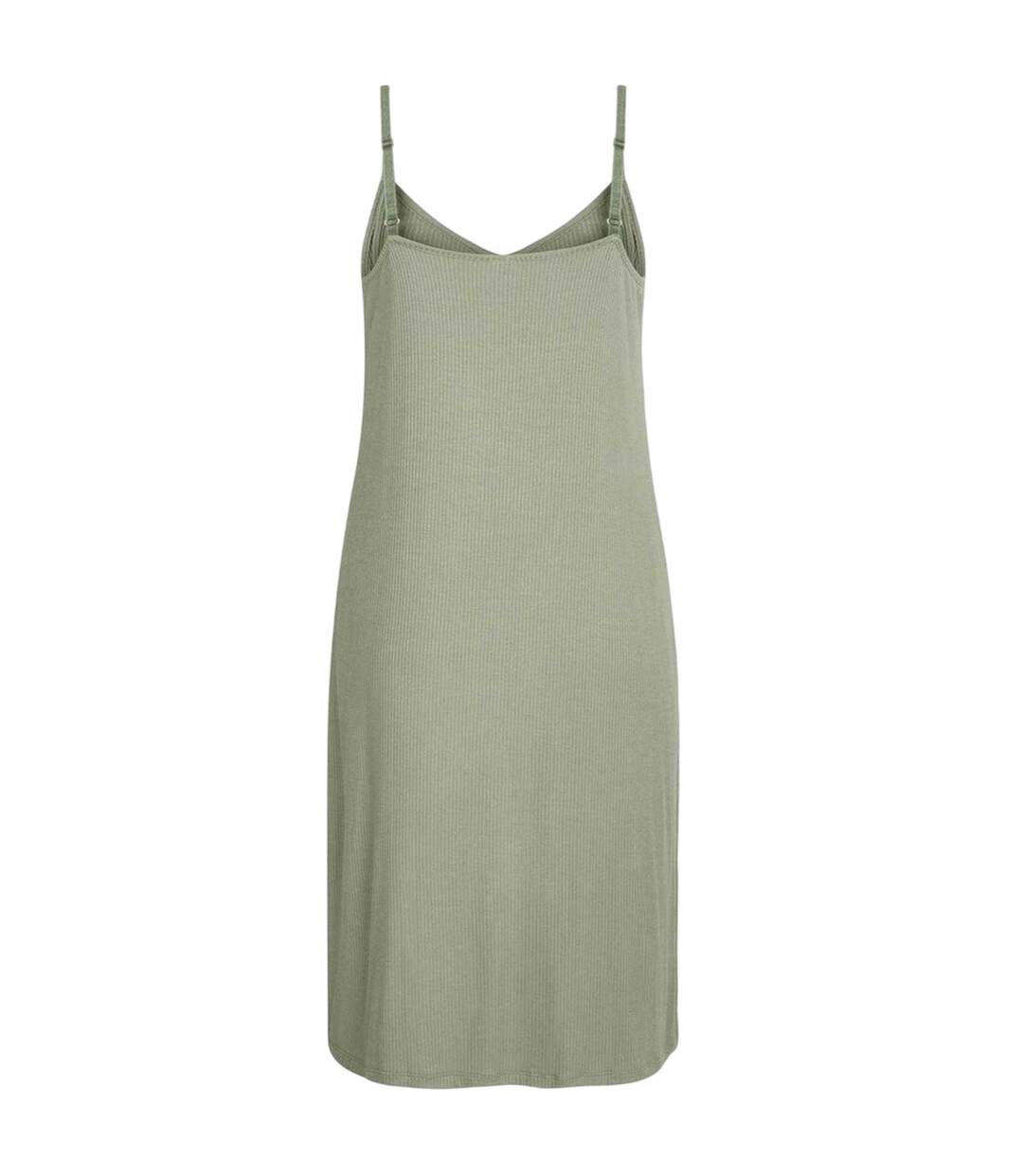 Robe À Bretelles Sally Femme Vert Sauge Pâle CCDK Copenhagen-3