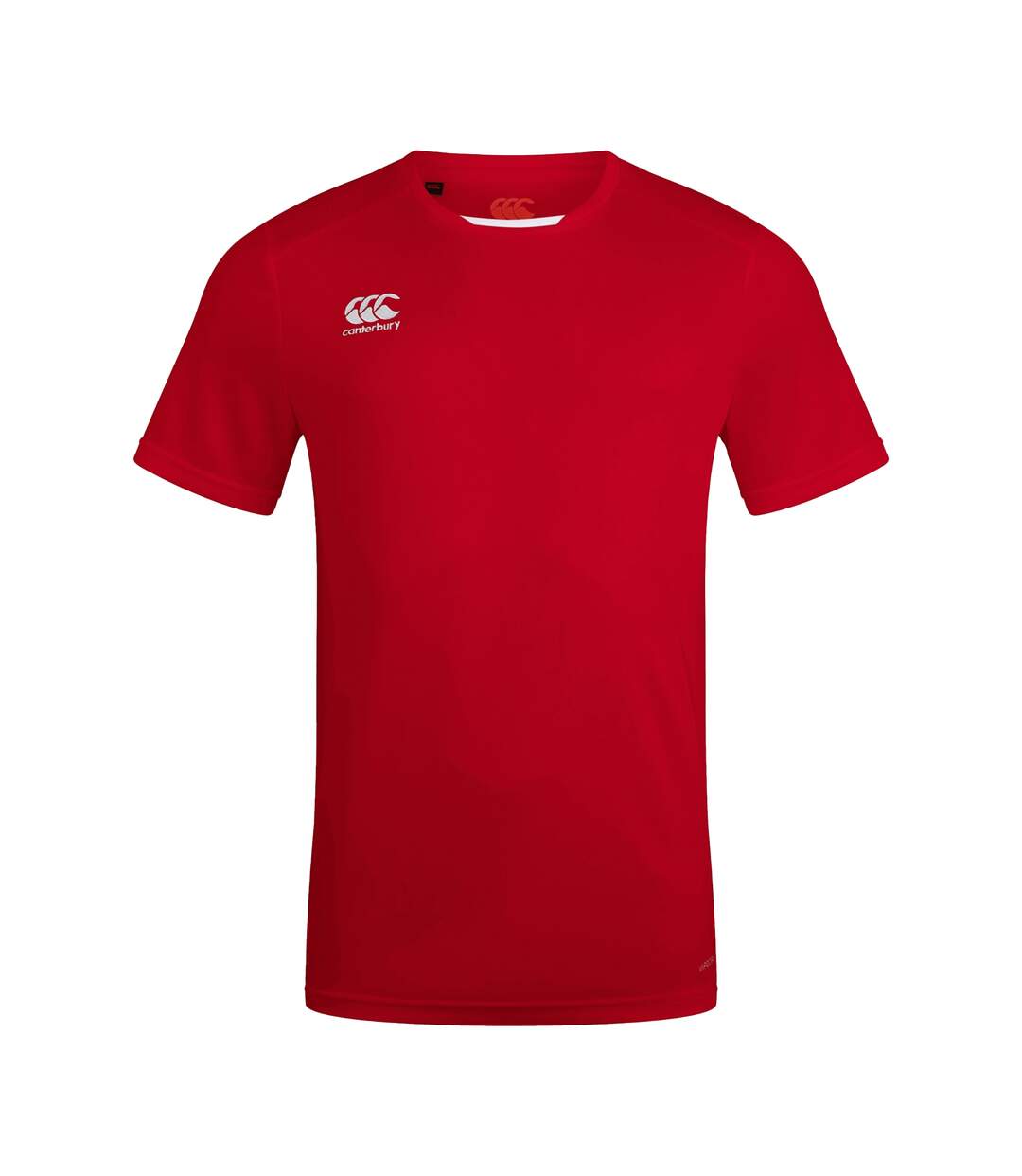 Mens Club Dry Vapodri T-shirt Flag Red Canterbury-2