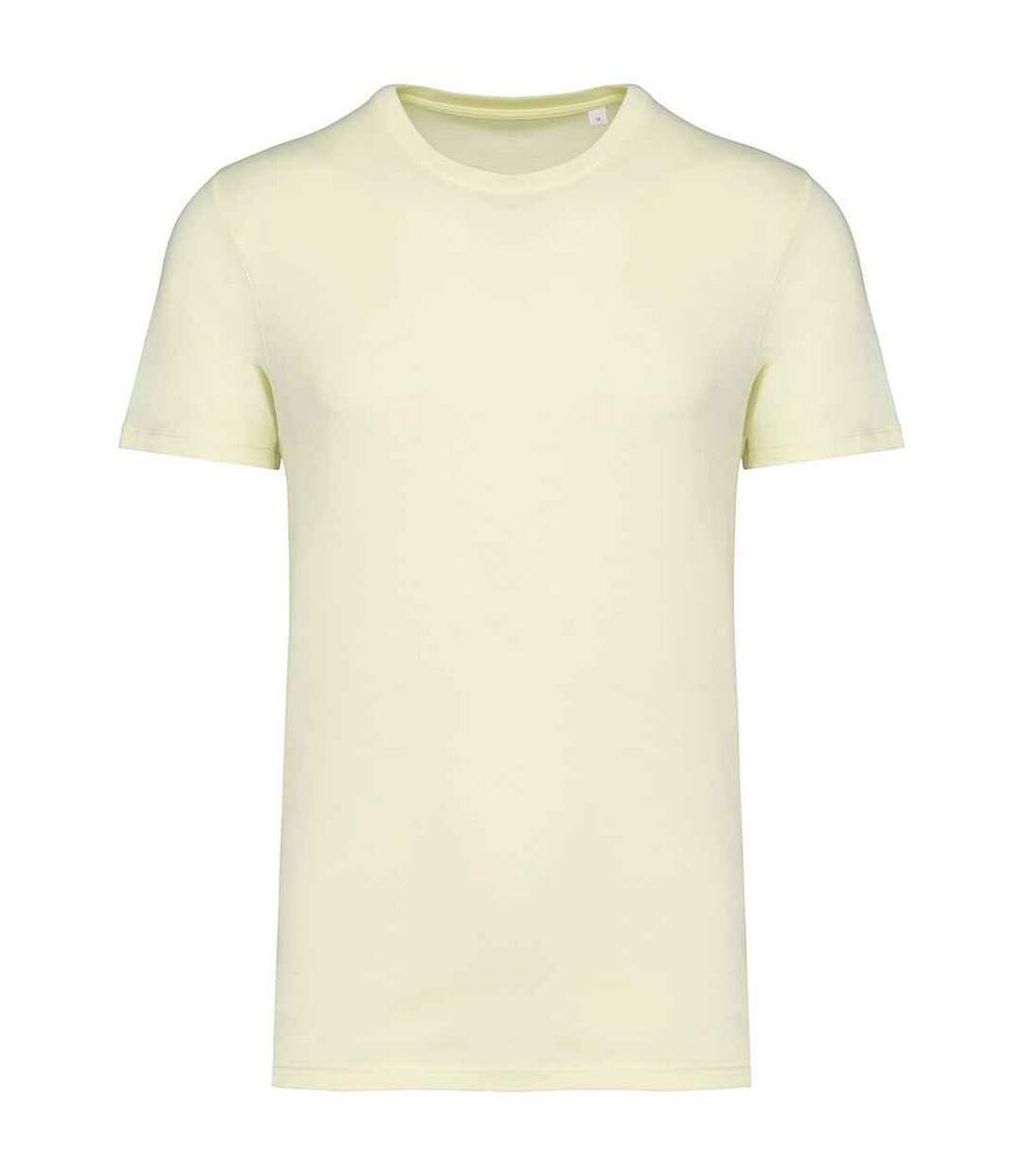 T-shirt adulte jaune citron pâle Native Spirit-1