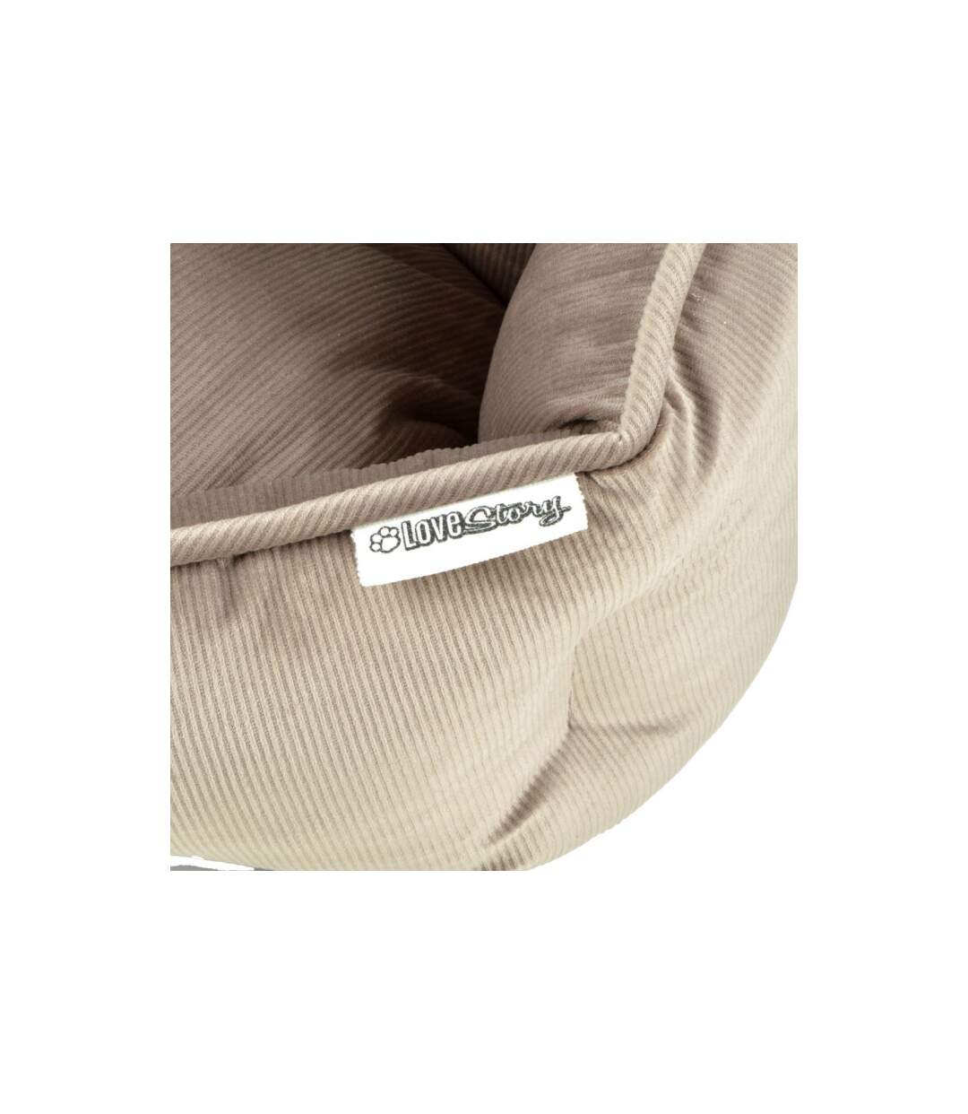 Panier Chien & Chat Velours Crafty 40cm Noisette-2