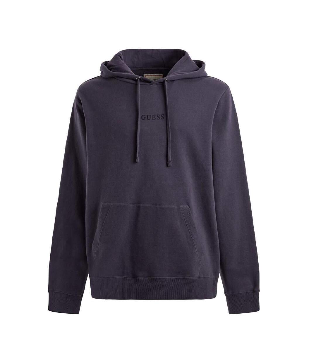 Sweat à Capuche Violet Foncé Homme Guess Roy - M-1