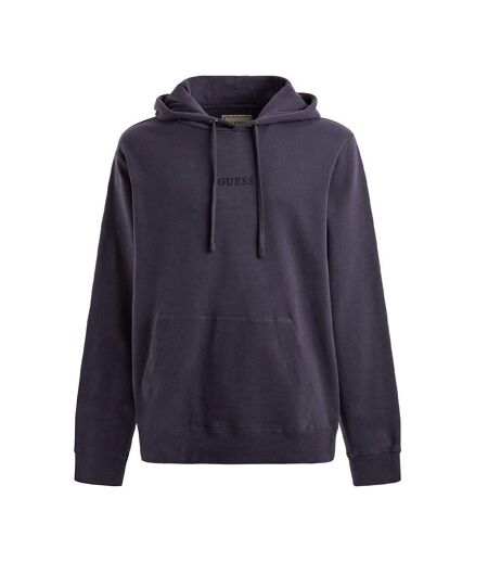 Sweat à Capuche Violet Foncé Homme Guess Roy - M