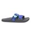 Claquettes Motif/style Ondulé Adulte Bleu Chaco-1
