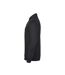 Unisex Adult Homerun Long-sleeved Polo Shirt Black Printer-3