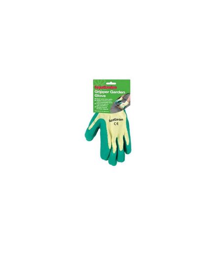 Ambassador Gripper Garden Glove (Green/Yellow) (One Size) - UTST4373