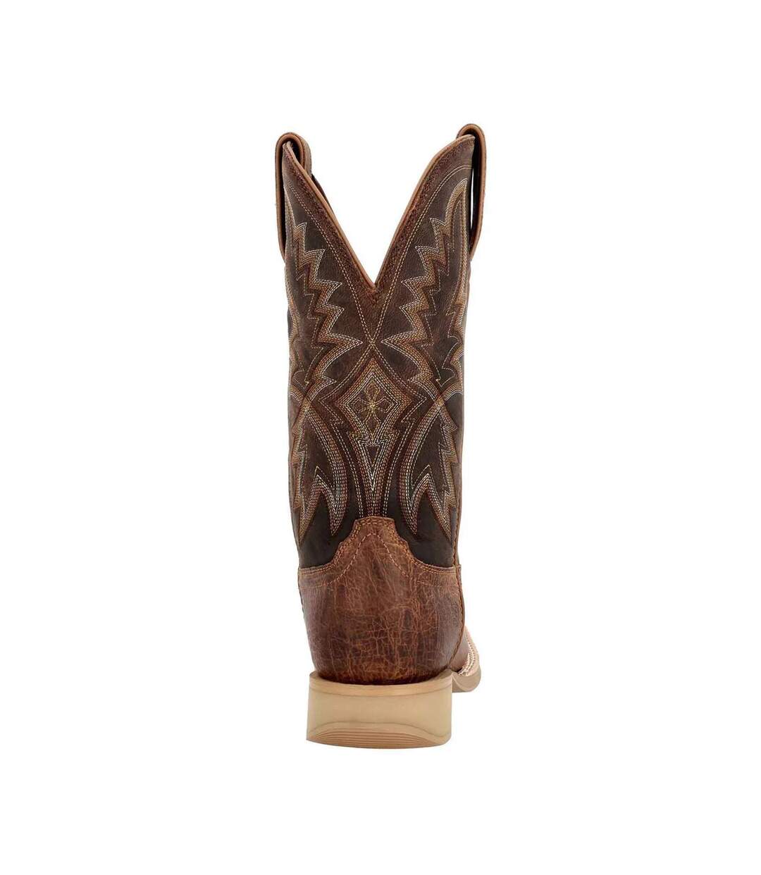 Bottes De Cowboy Rebel Pro Lite Homme Brun Rustique / Marron Jaune Durango-2