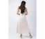 Robe longue coupe cintrée SERAPHINE beige Coton Du Monde-4