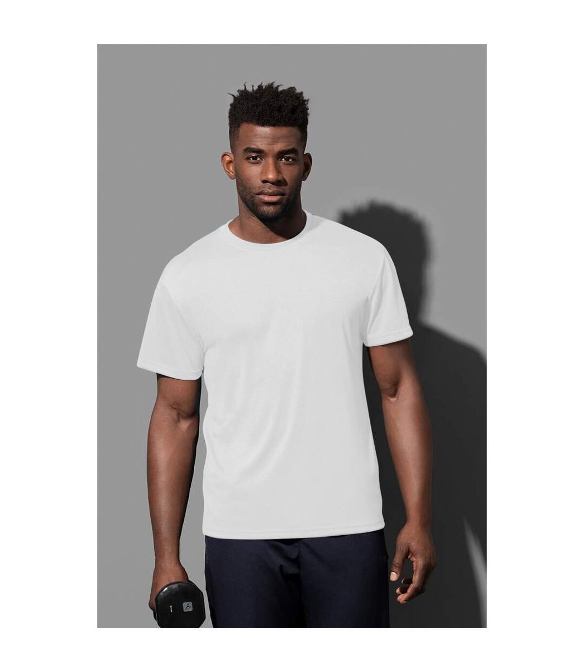 Stedman Mens Active Cotton Touch Tee (White) - UTAB350