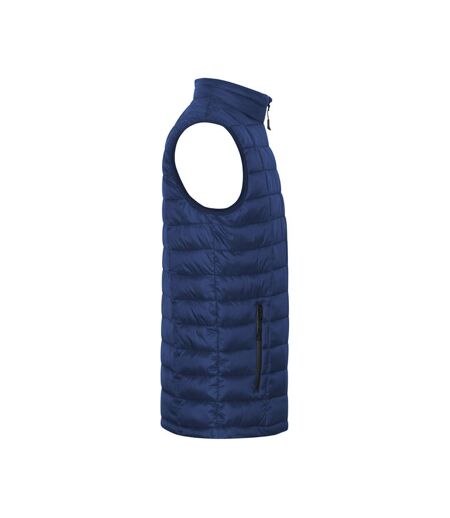 Doudoune Sans Manches Homme Bleu Marine Français Promodoro