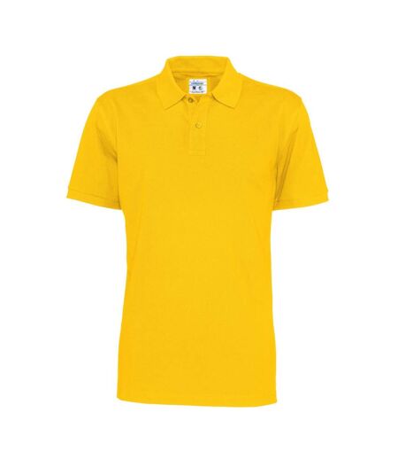 Polo Homme Jaune Clique