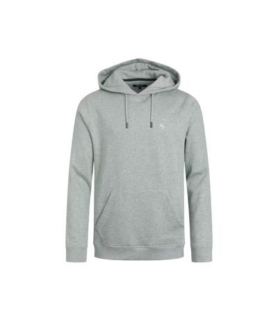 Mens hugo branded hoodie grey marl Weird Fish